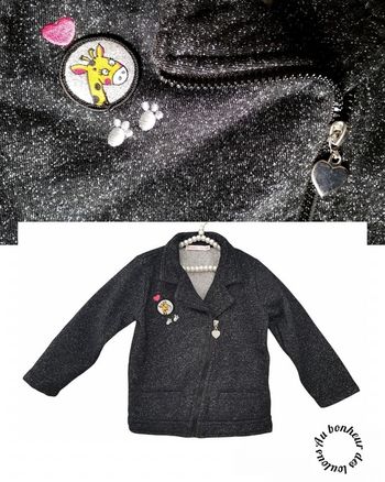 24 mois 2 ans veste zippée mi saison Gémo