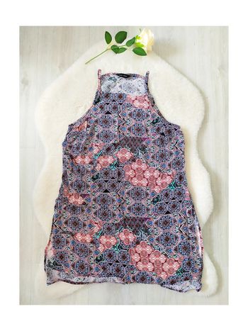 Robe d’été imprimé géométrique New Look 10 ans