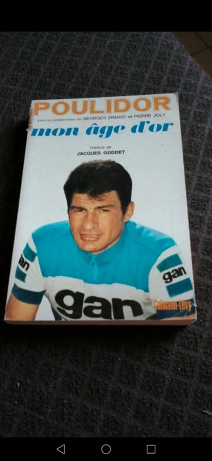 Livre : Poulidor mon âge d'or