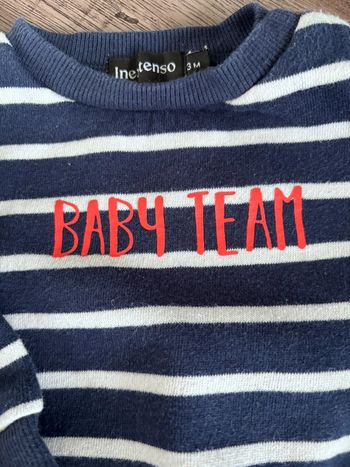 Sweat-shirt à rayure