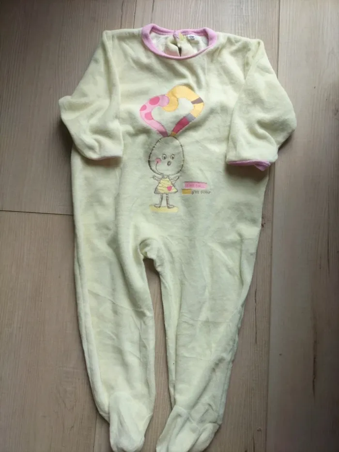 Pyjama une pièce velours