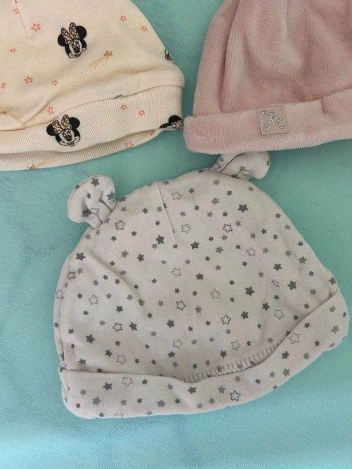 Lot bonnet naissance / 3 mois - photo numéro 4