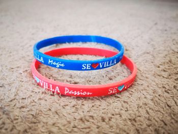 2 bracelets en caoutchouc "Sevilla"