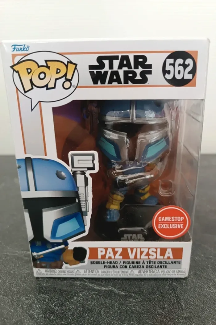Figurine Pop n°562 Paz Vizsla  Funko-Disney