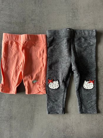 👖Lot de 2 leggings - Orchestra - 6 mois