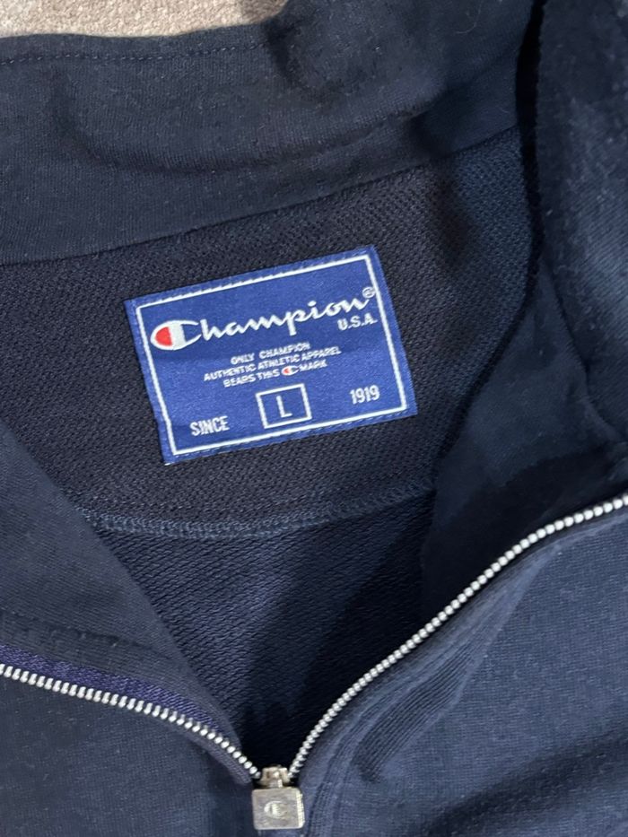 Pull Sweat Half zip - Taille L Homme - Champ - photo numéro 6