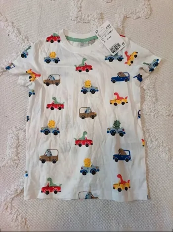 T-shirt imprimé voitures