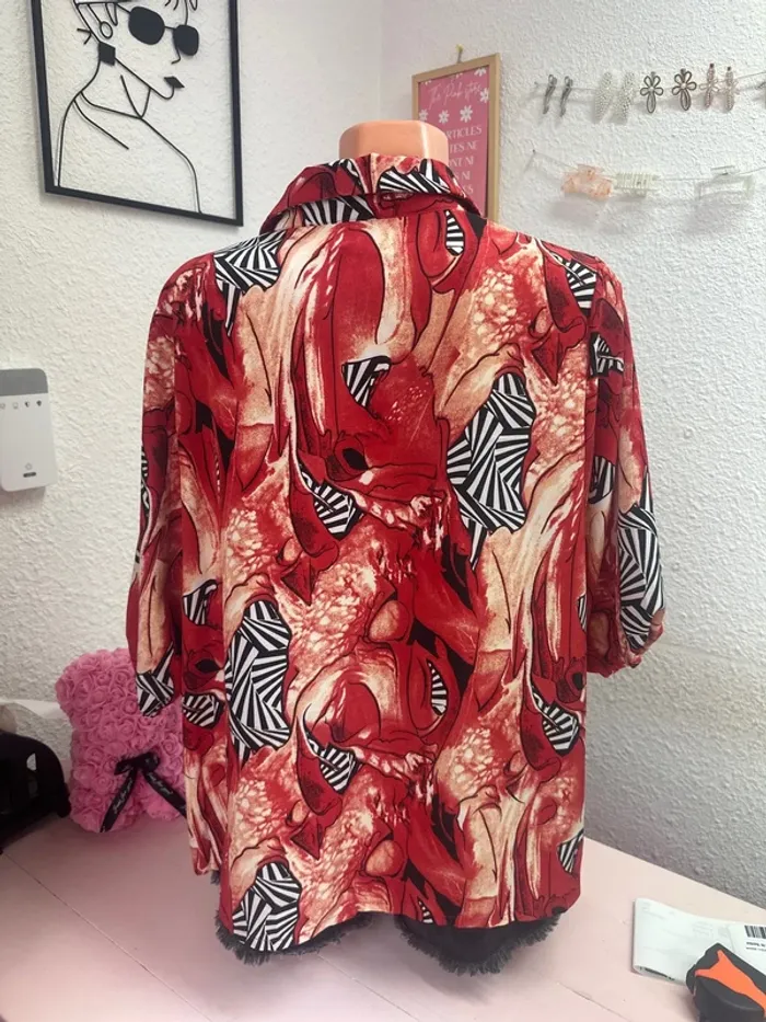 Chemise à motif Shein taille 1XL - photo numéro 3