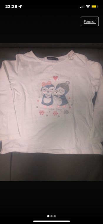 T-shirt Sergent Major ML Taille 5 ans