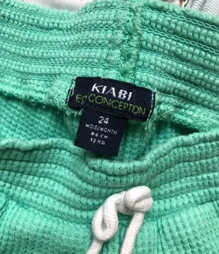 Lot 6 short jeans coton cycliste Kiabi H&M Tape à l’œil 24 mois 2 ans 86 cm - photo numéro 8