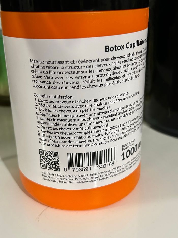Botox capillaire kératine - photo numéro 3