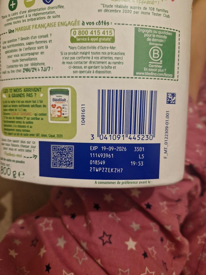 Blédilait (neuf) - photo numéro 3