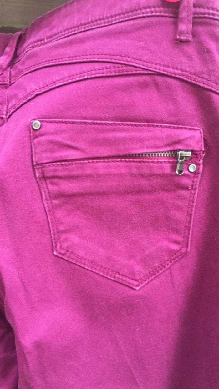 Joli pantalon violine