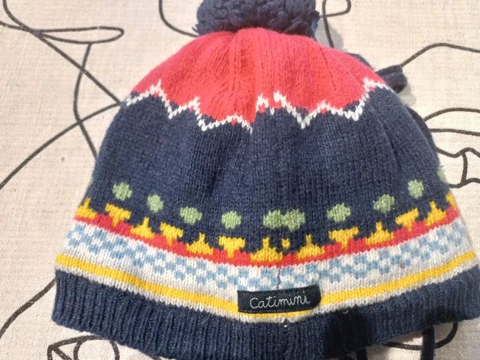 Ensemble bonnet echarpe moufles Catimini - photo numéro 6
