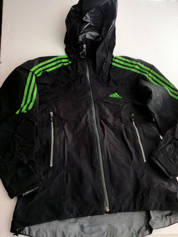 ADIDAS veste homme/garçon, presque noir, gore-tex, F 174 cm, D  48. Neuve.