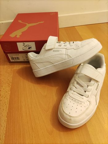Chaussures sneakers garçon pointure 33 blanc puma 