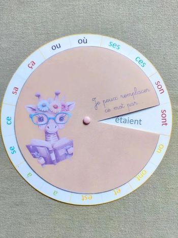La roue des homophones