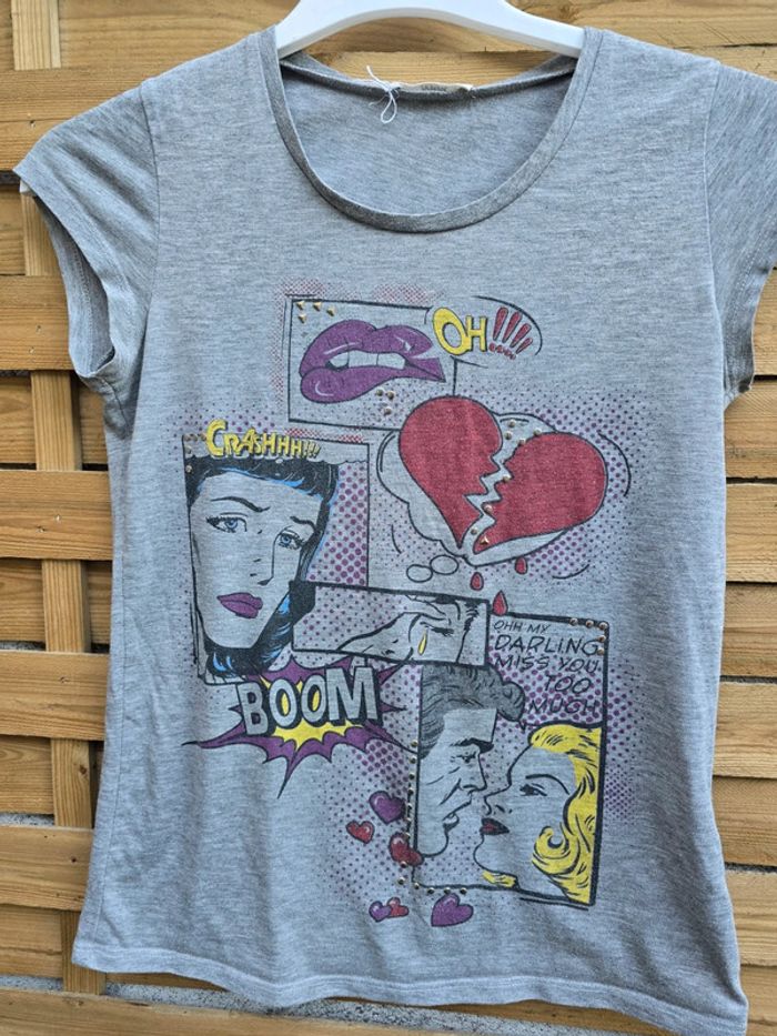 Tee-shirt imprimé 🍒y2k vintage 2000🍒taille S