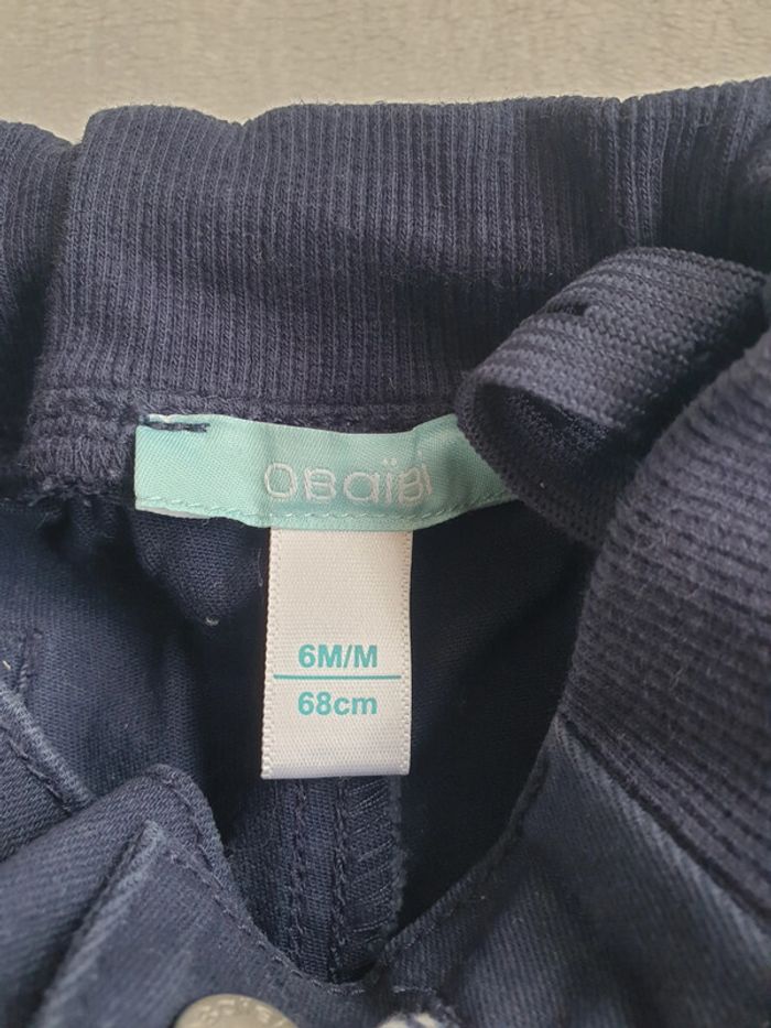 Beau Pantalon garçon 6 mois obaibi - photo numéro 2