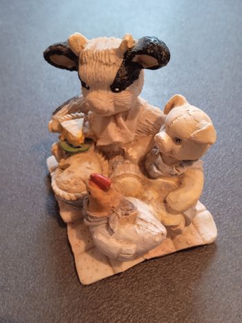 Déco vache cochon poule