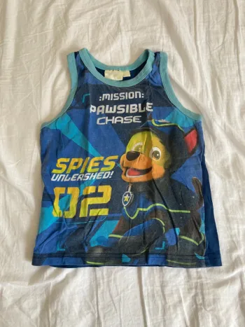 Débardeur pat patrouille 4 ans