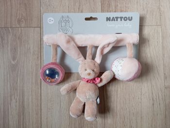 Suspension nattou lapin