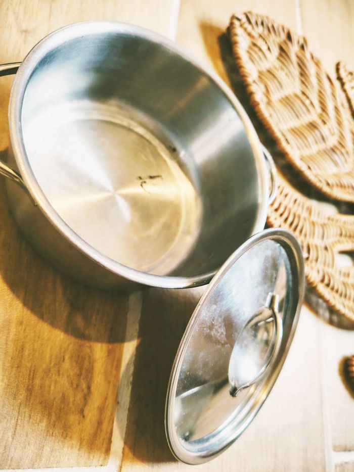 🥘 Jeu d'imitation - Dinette/ ustensiles cuisine en inox - photo numéro 4