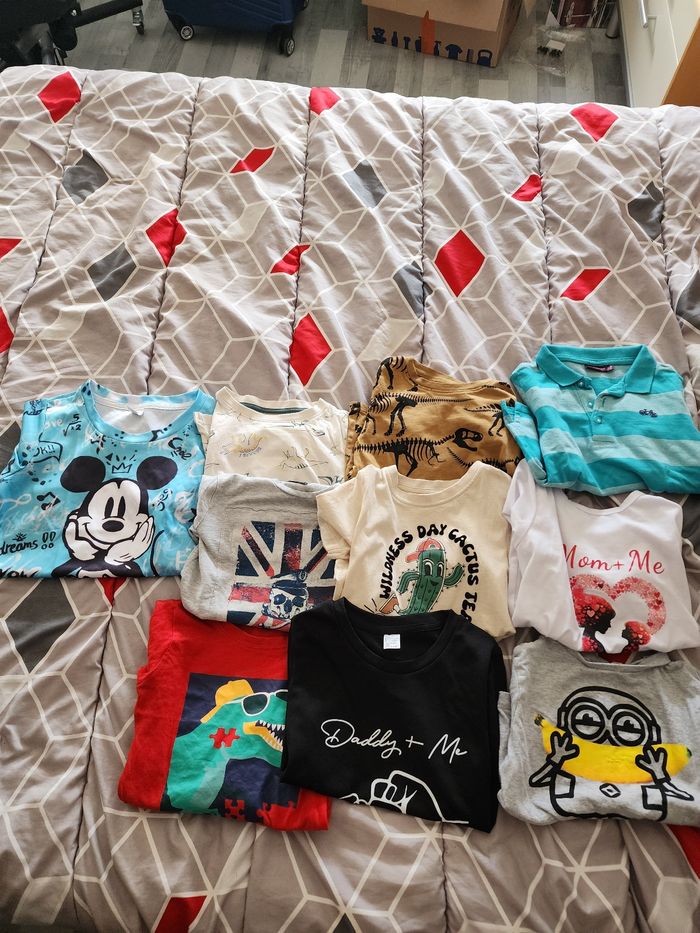 Lot t-shirts 4 ans garçon - photo numéro 2