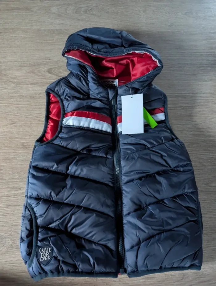 Veste sans manches 6 ans