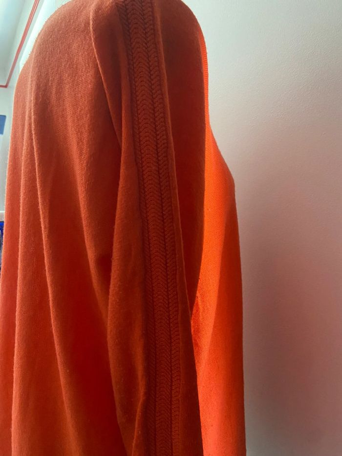 Pull orange taille unique - photo numéro 4