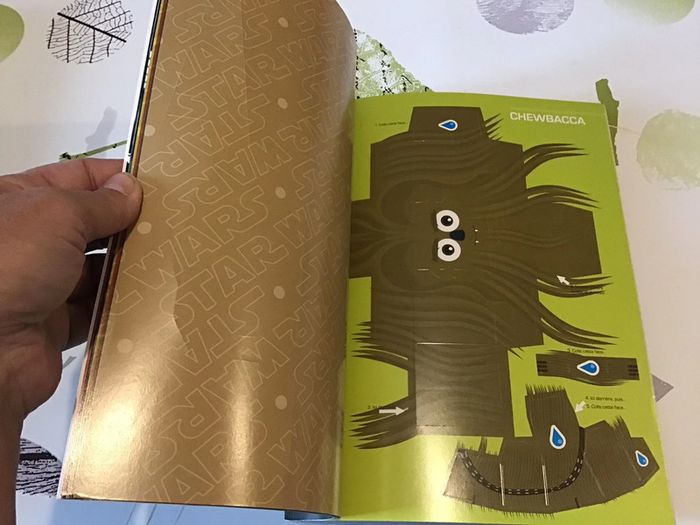 Livre créatif papertoys Star Wars Les Héros Personnages et véhicules - photo numéro 6