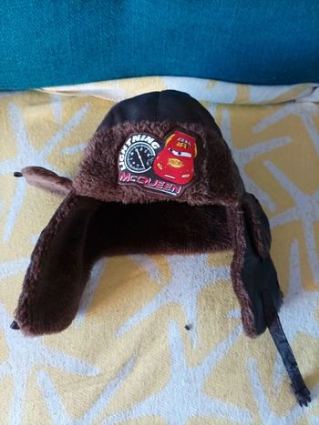 Joli chapeau hiver "cars" garçon