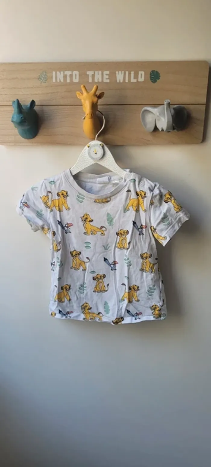 T-shirt Le Roi Lion H&M 1an