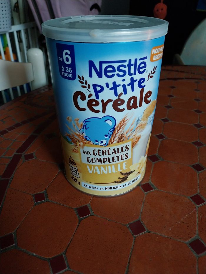 Ptite céréale vanille bébé neuf