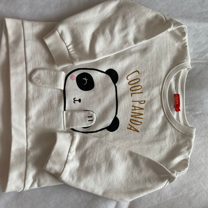Sweat shirt panda