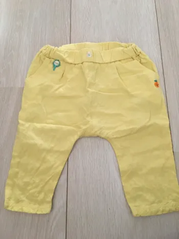 Pantalon Sarouel lin 6 mois sergent major