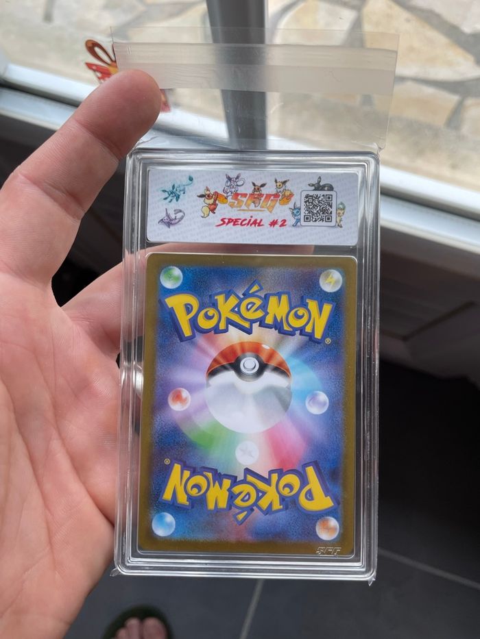 Pokémon carte gradée Léopardus AR SFG 8.5 - photo numéro 2