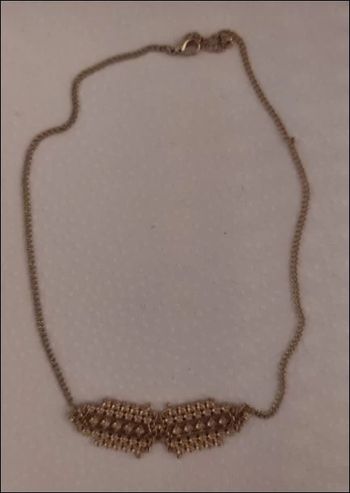 Collier fantaisie doré