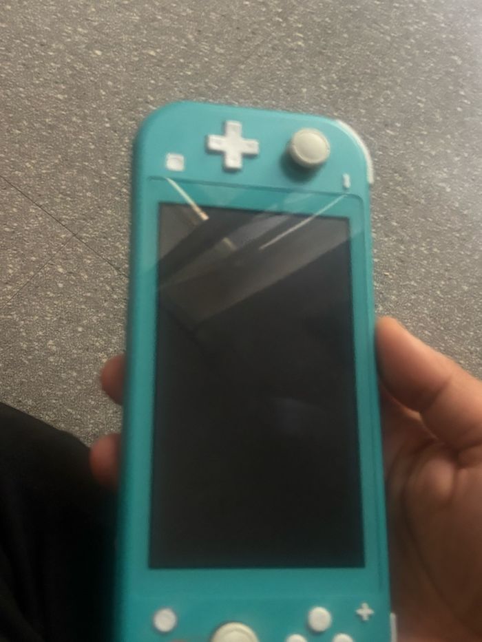 Console Nintendo switch lite turquoise édition animal crossing - photo numéro 2