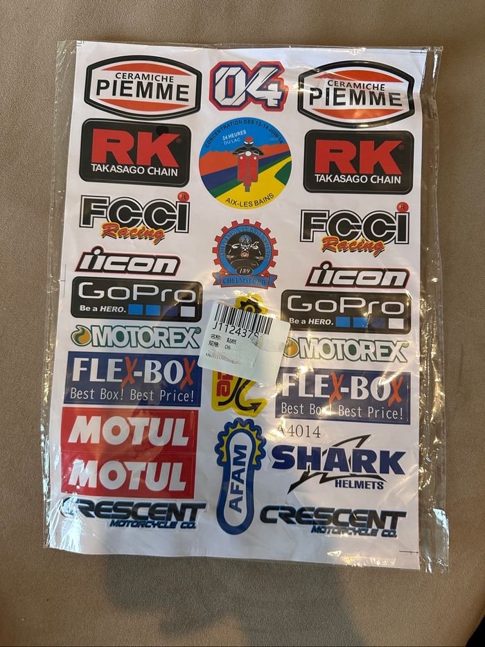 Stickers moto vintage - photo numéro 2