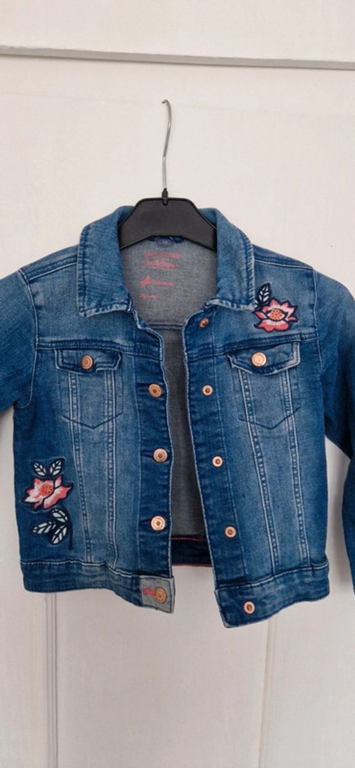 Veste en jeans pour fille 116cm Palomino - photo numéro 2