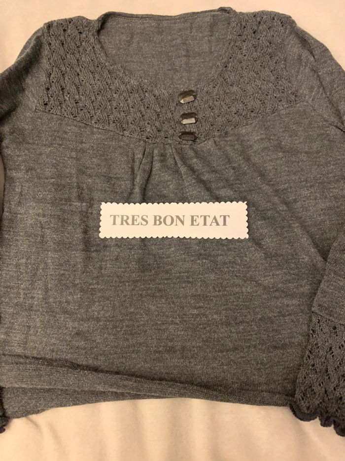 Pull gris