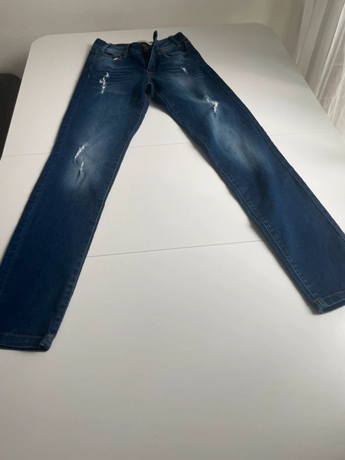 Jean droit avec ceinture Women Only - T36/S - photo numéro 4