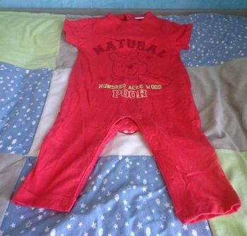 Combinaison Disney Winnie l'ourson 12 mois