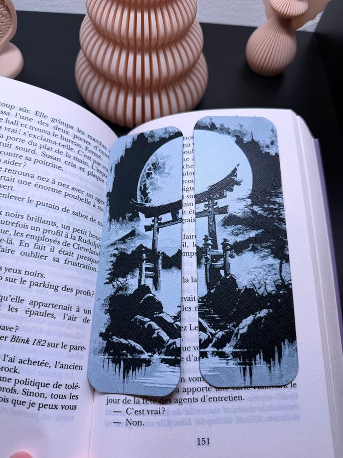 Lot de 2 marque page rigides - photo numéro 2