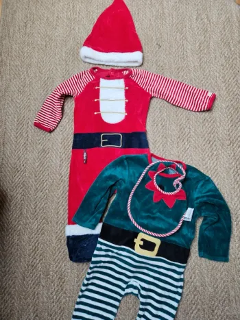 Lot Pyjamas Noël 24M