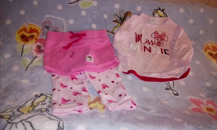 Ensemble Disney minnie 3 mois - photo numéro 2