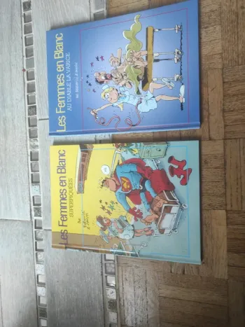 Lot 2 bd les femmes en blanc