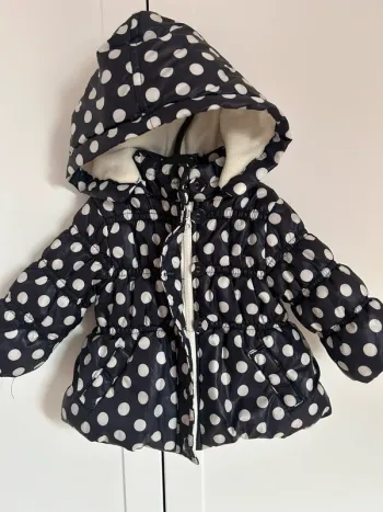 Doudoune à pois