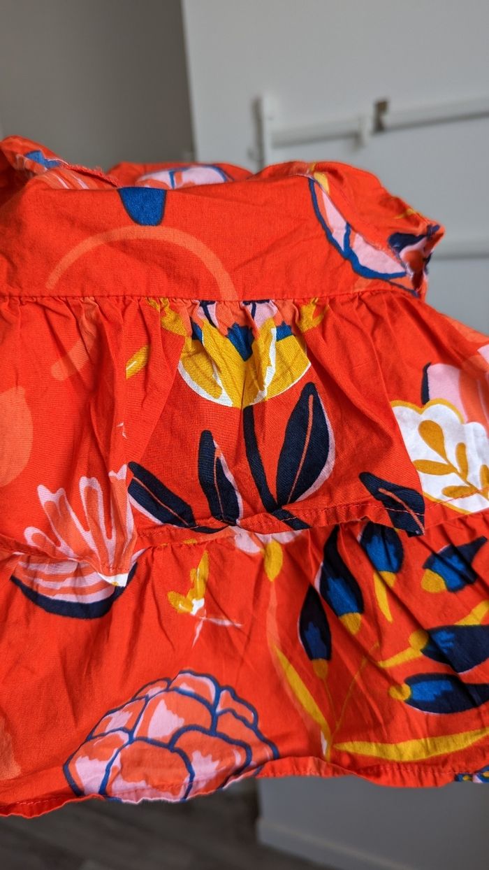 Haut Fleuri style Liberty 3 ans Verbaudet - photo numéro 5